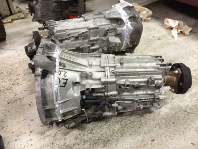 ZF transmission with welded bellhousing